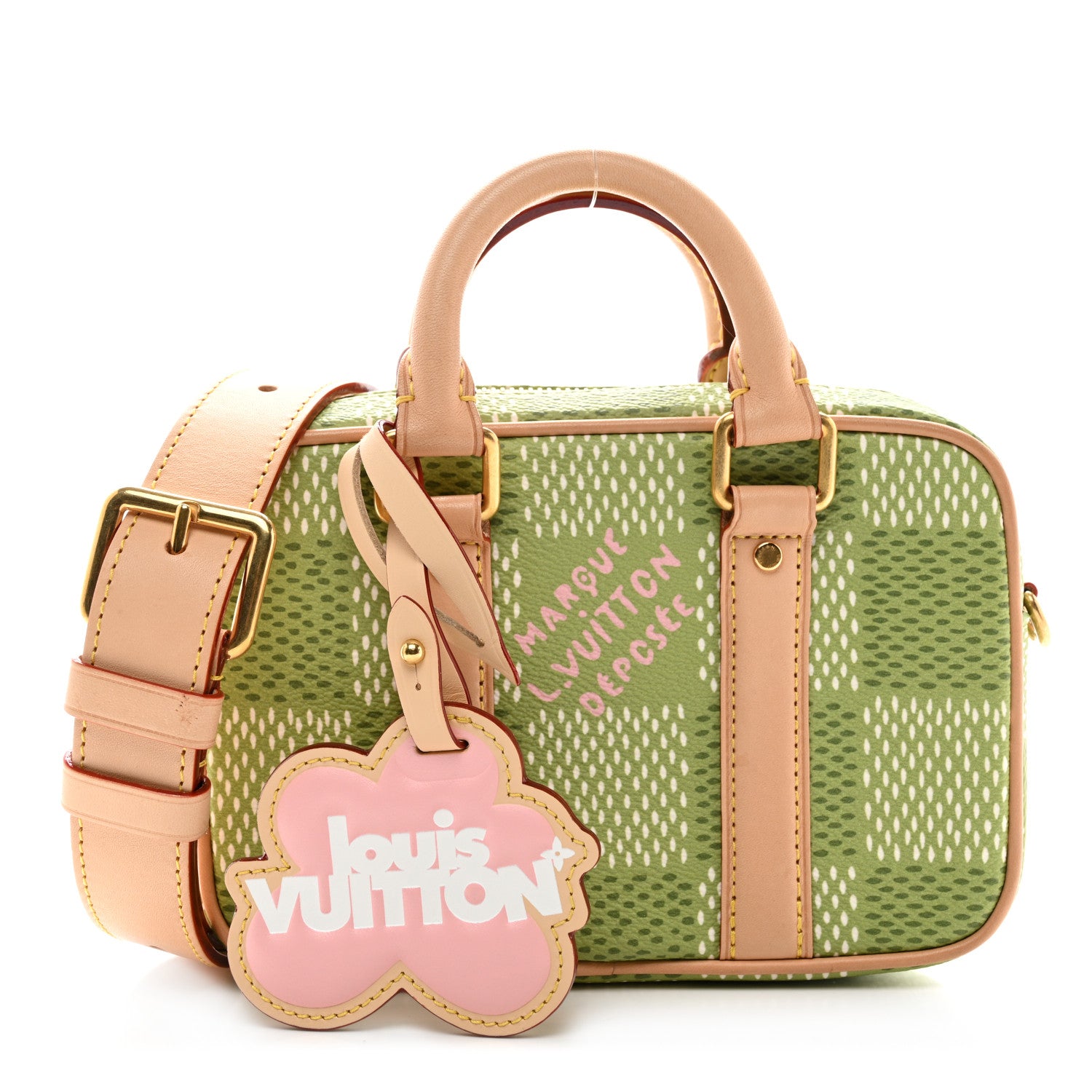 Louis Vuitton Damier Golf Nano Porte Documents Voyage Green 1 of 9
