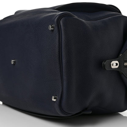 Hermes Togo Wallago Cabine 35 Bleu Nuit Black 7 of 7