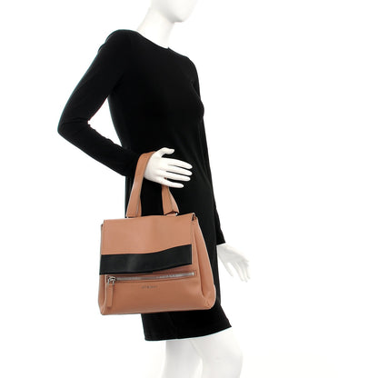 Givenchy Calfskin Medium Bi-Color Pandora Pure Flap Bag Pink Black 3 of 13