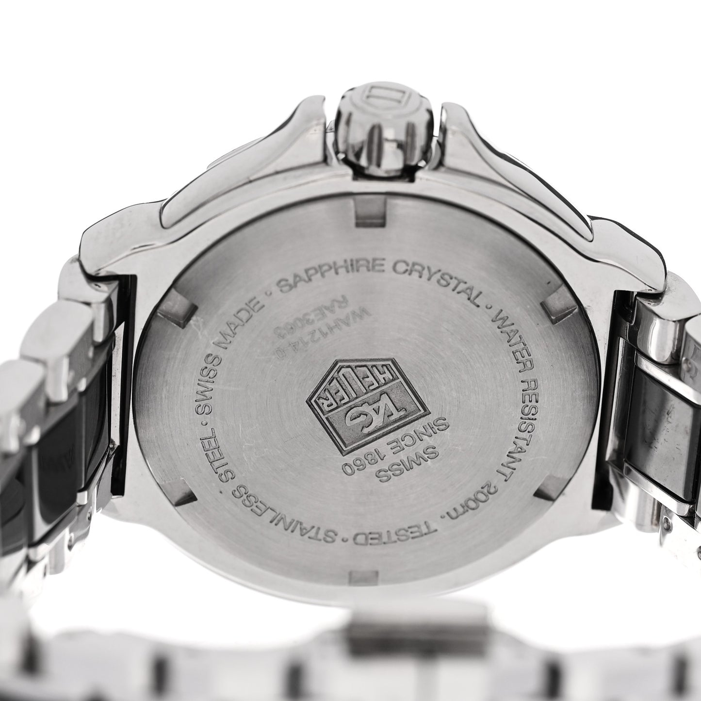 Stainless Steel Ceramic Diamond Bezel 34mm Formula 1 Lady Quartz Watch Black WAH1214