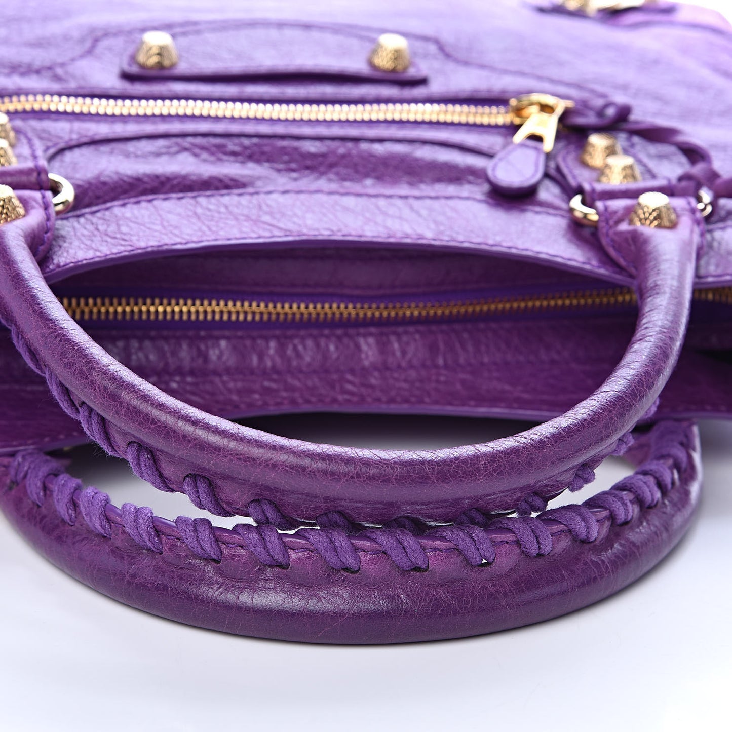 Agneau Giant 12 Gold Hardware Town Ultraviolet