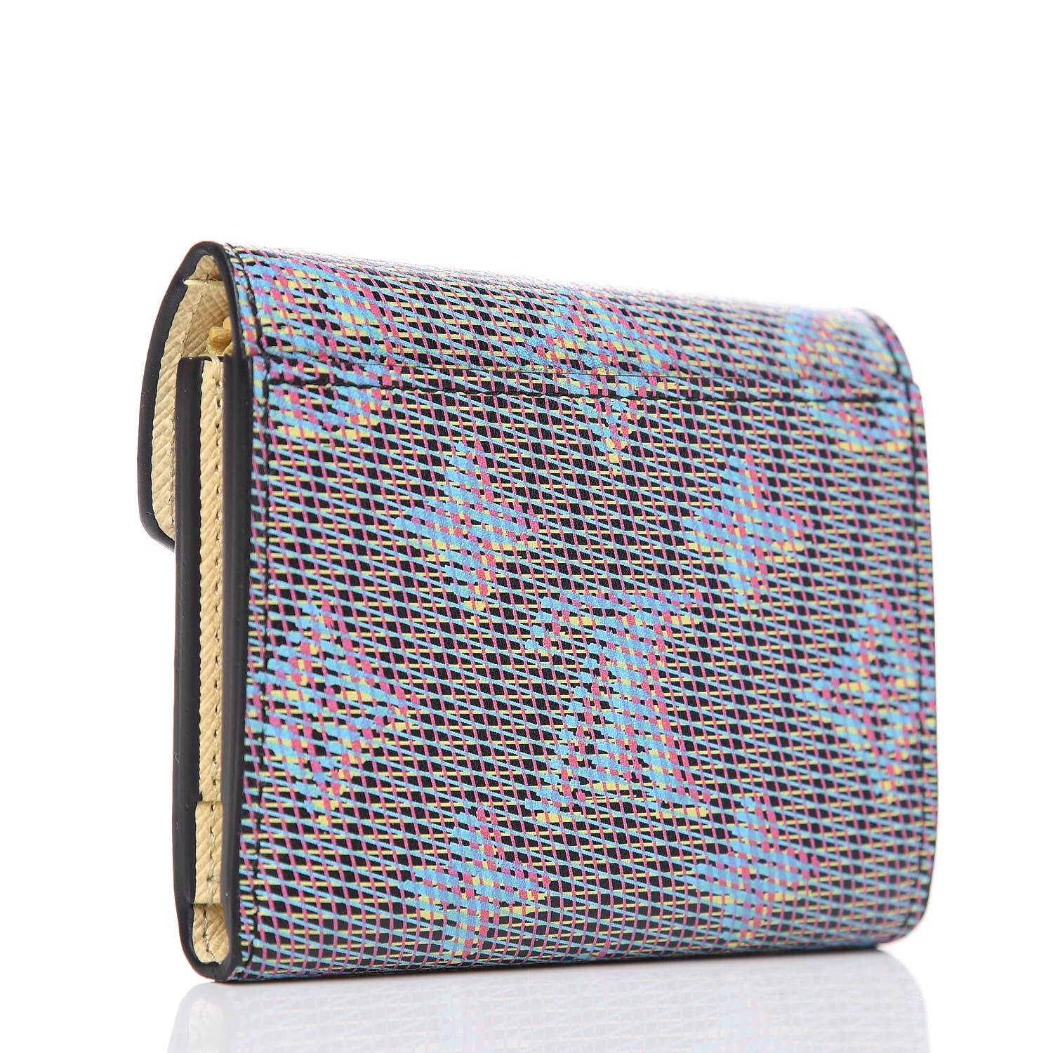 Louis Vuitton Monogram LV Pop Zoe Wallet Blue 3 of 6