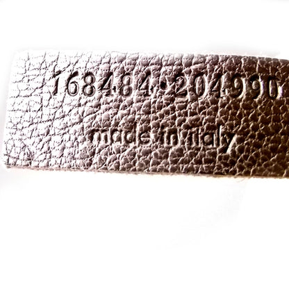 Saint Laurent Leather Reversible Tote Gold/Brown 9 of 10