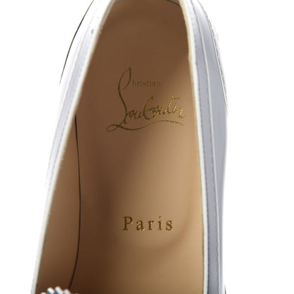 Christian Louboutin Calfskin Women Trompinetta Trompe L'oeil Loafers 36 Black 7 of 9