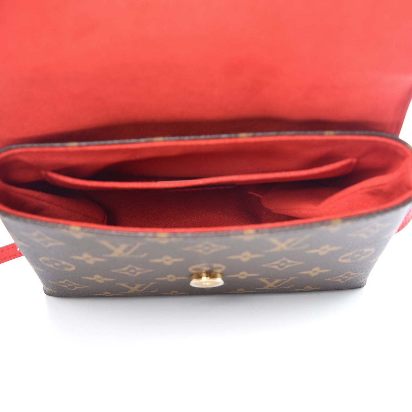 Monogram Locky BB Coquelicot