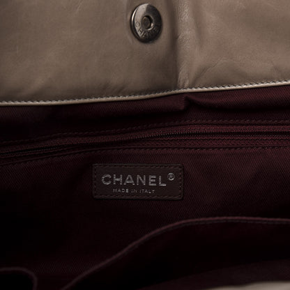 Chanel Iridescent Calfskin Quilted Large In The Mix Tote Grey 8 of 10