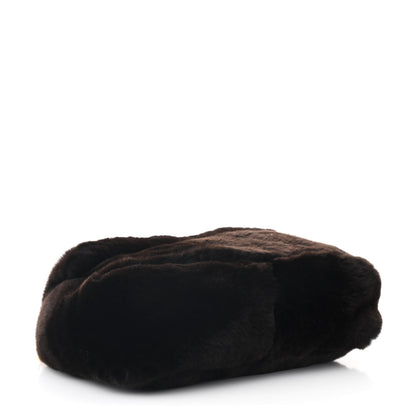 Chanel Rabbit Fur Flap Brown 4 of 10