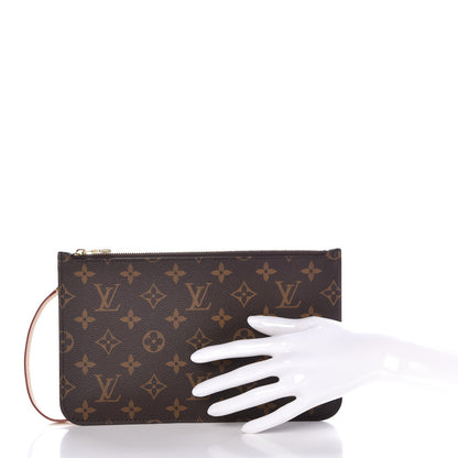 Louis Vuitton Monogram Neverfull MM GM Pochette 2 of 8