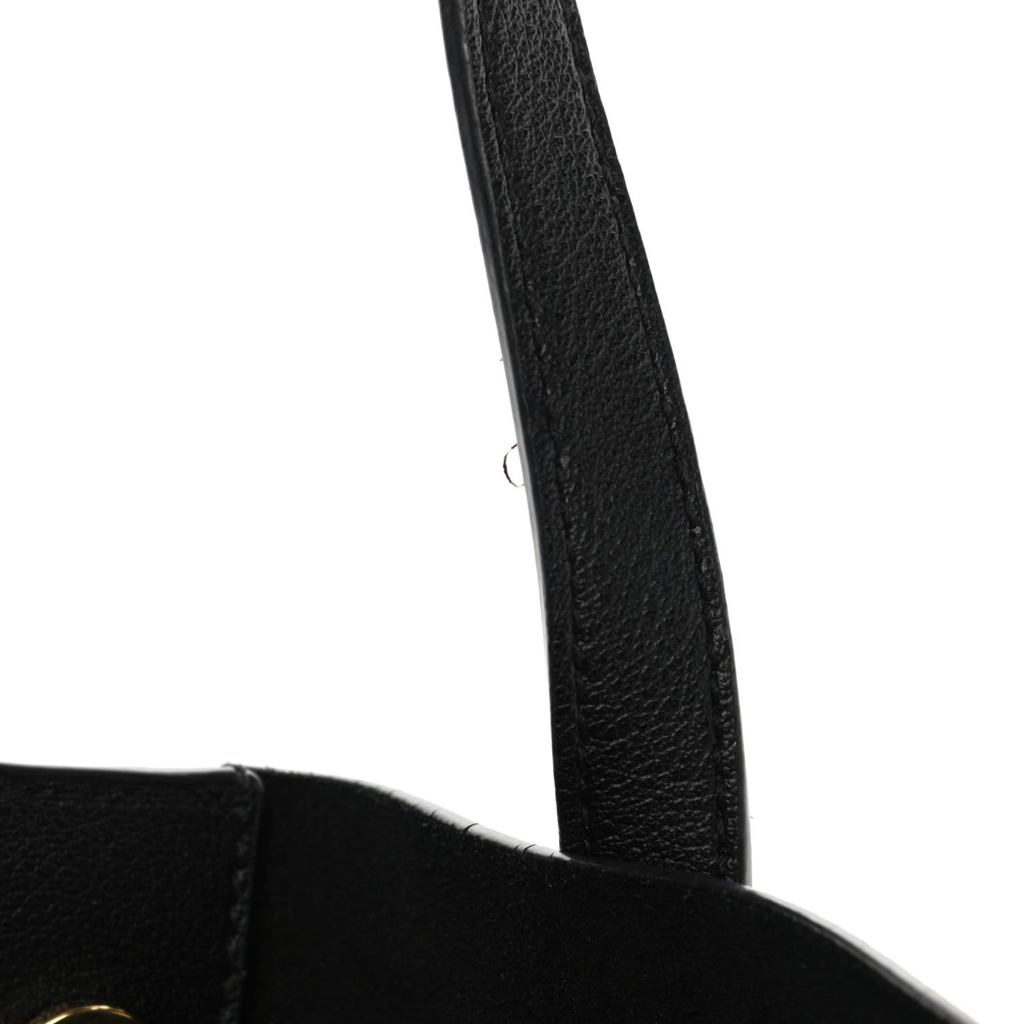 Calfskin Toy Shopping Tote Black