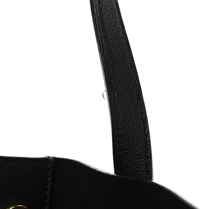 Saint Laurent Calfskin Toy Shopping Tote Black 8 of 10