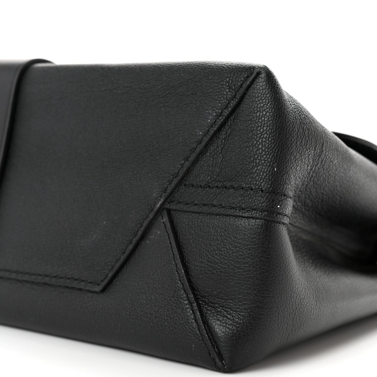 Louis Vuitton Calfskin Monogram Very One Handle Black 9 of 16