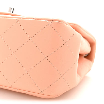 Chanel Lambskin Quilted Mini Square Flap Light Pink 10 of 10