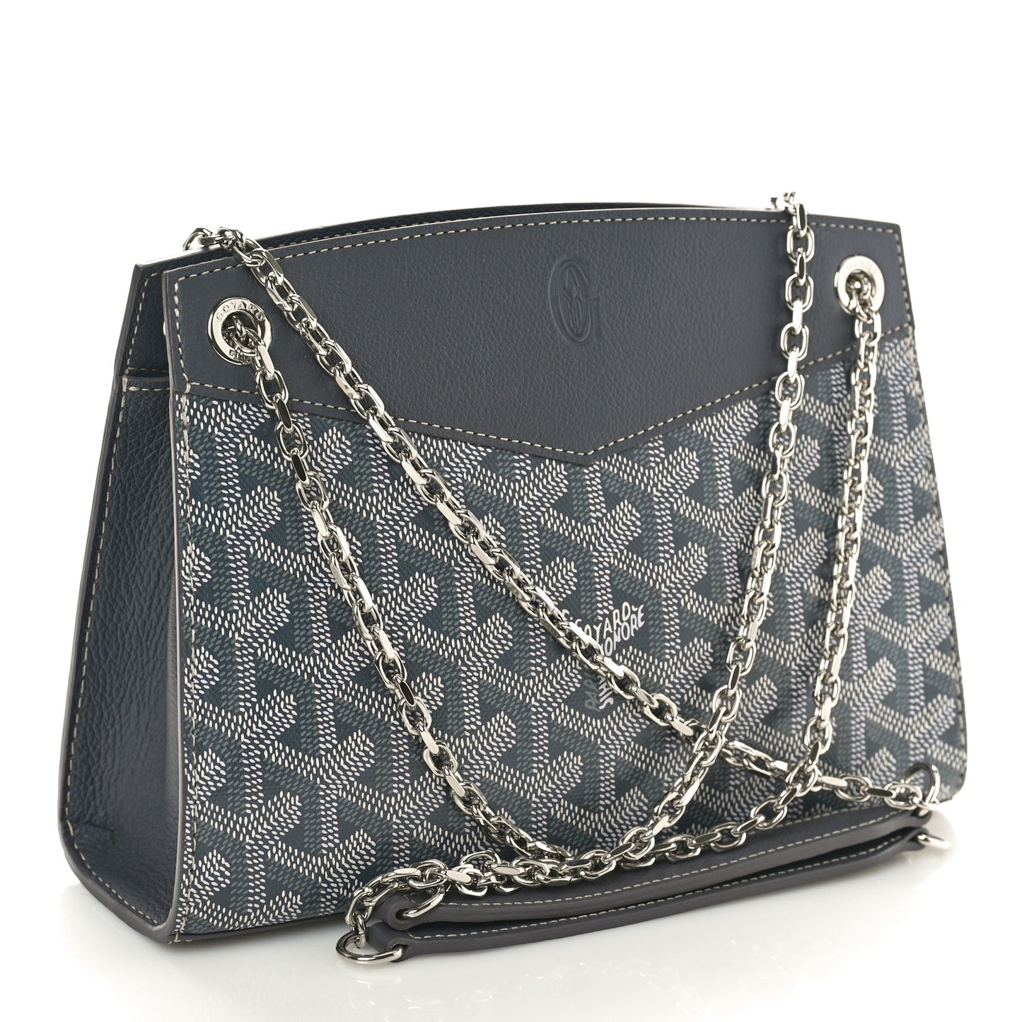 Goyardine Mini Rouette Structure Grey