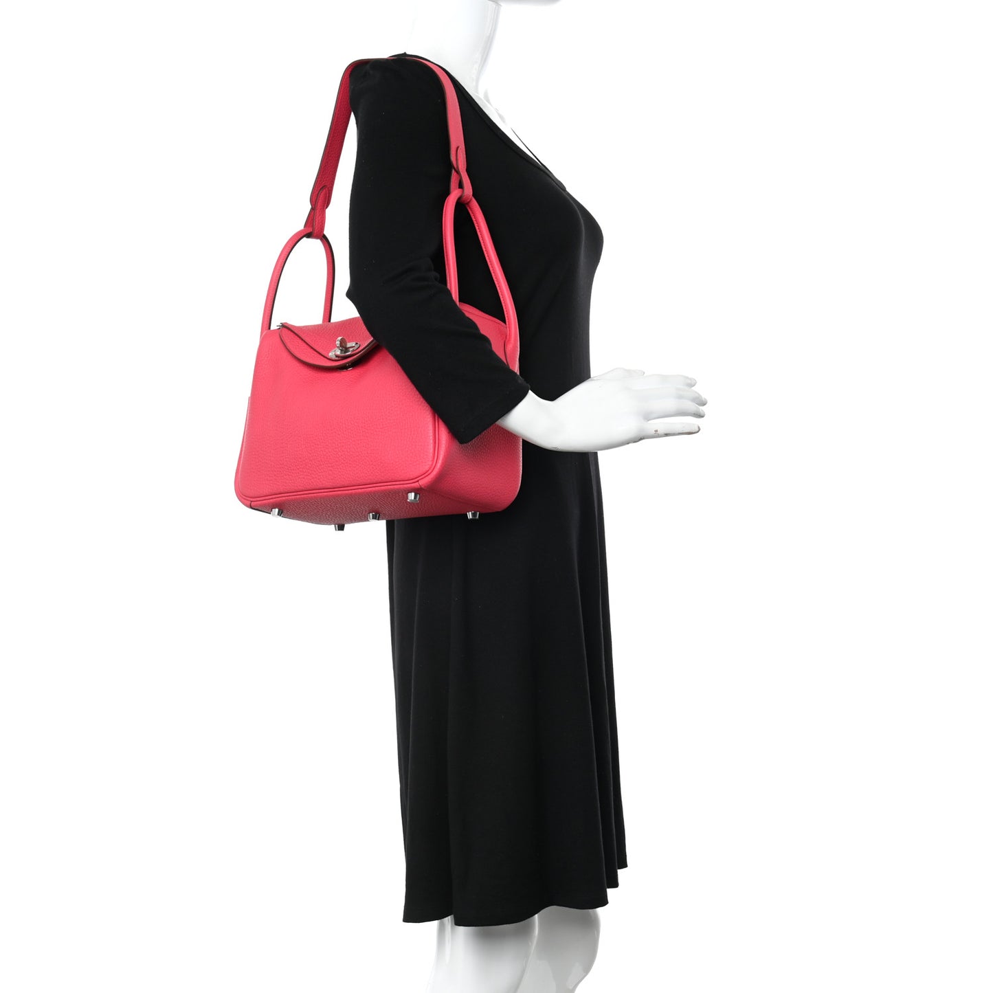 Taurillon Clemence Lindy 26 Rose Extreme