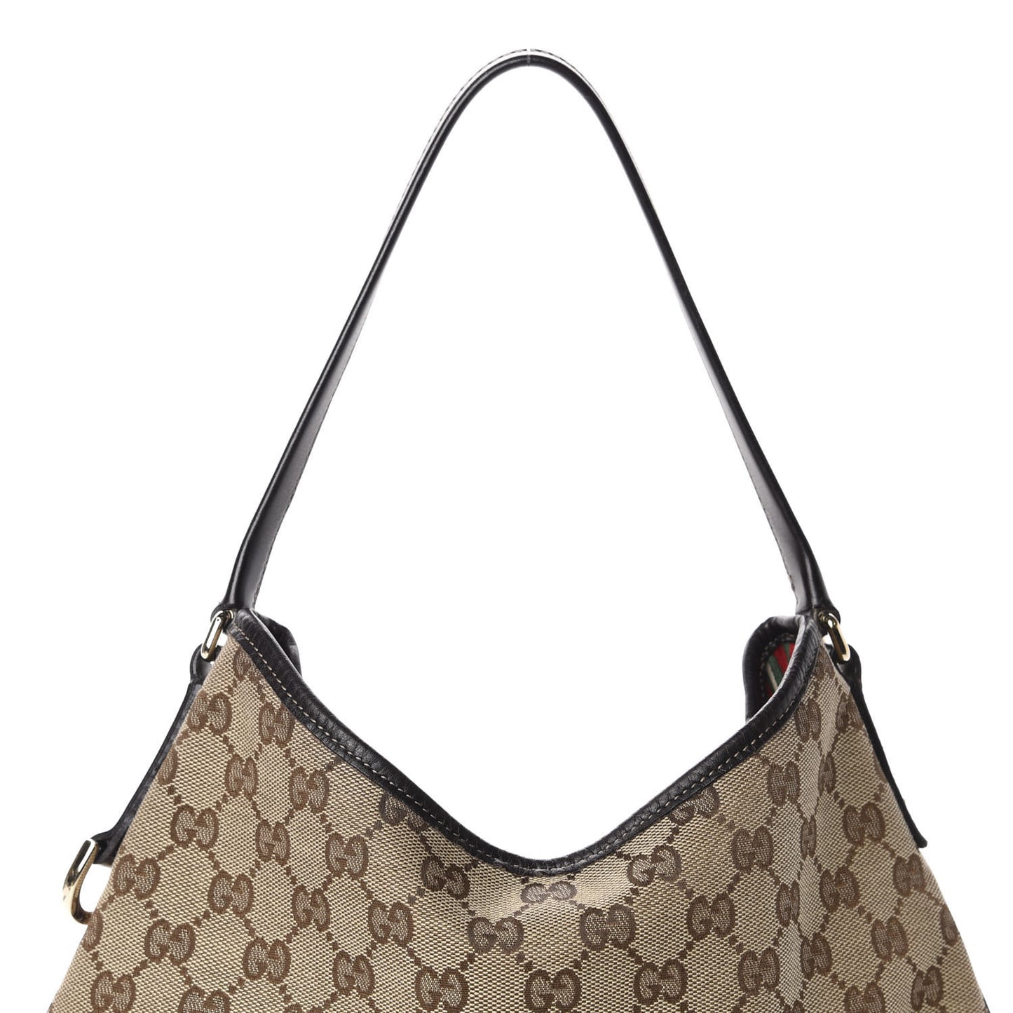 Monogram GG New Britt Medium Hobo Brown