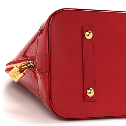 Louis Vuitton Vernis Alma GM Rose Indien 8 of 12