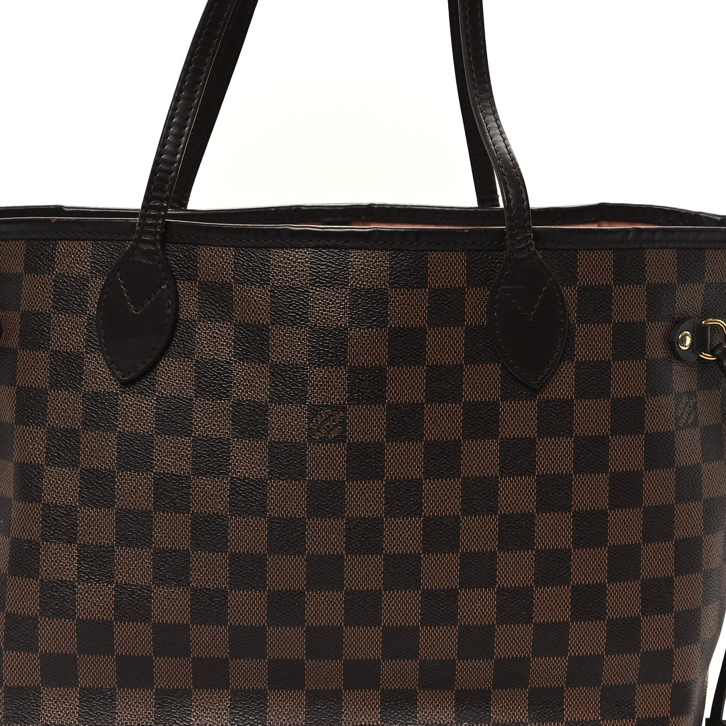 Damier Ebene Neo Neverfull MM Rose Ballerine