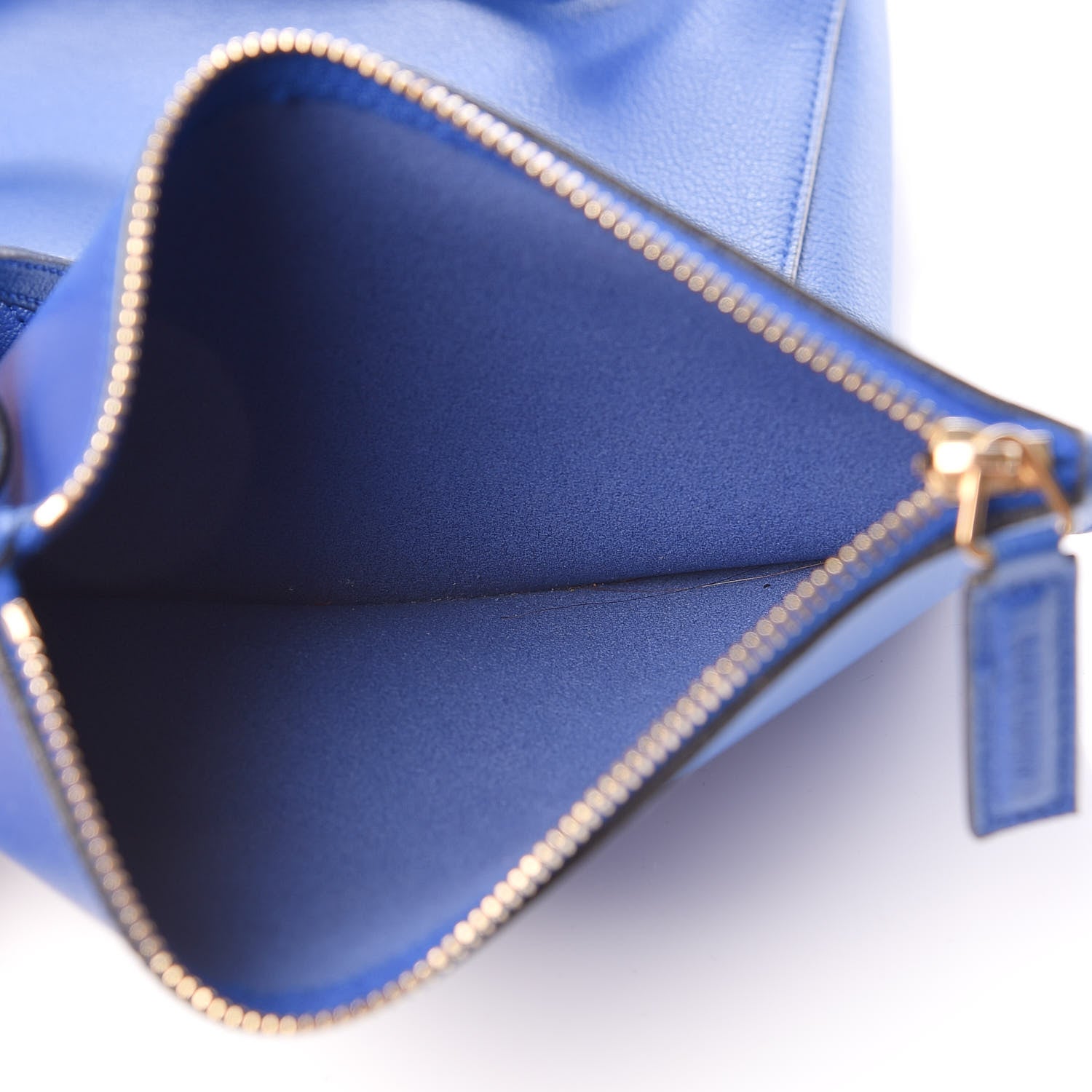 Saint Laurent Calfskin Large Shopping Tote Ultramarine 11 of 12
