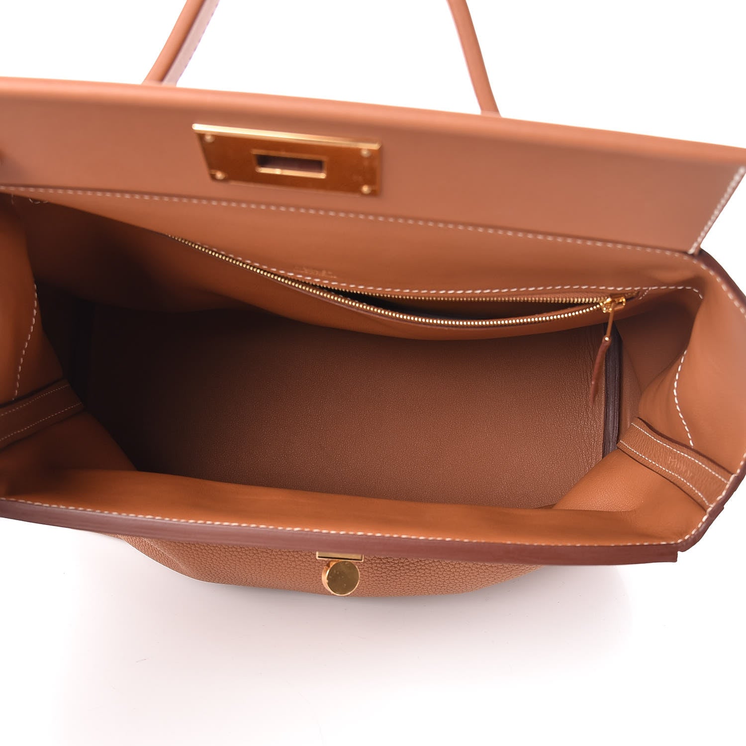 Hermes Taurillon Maurice Swift 24/24 35 Gold 5 of 13