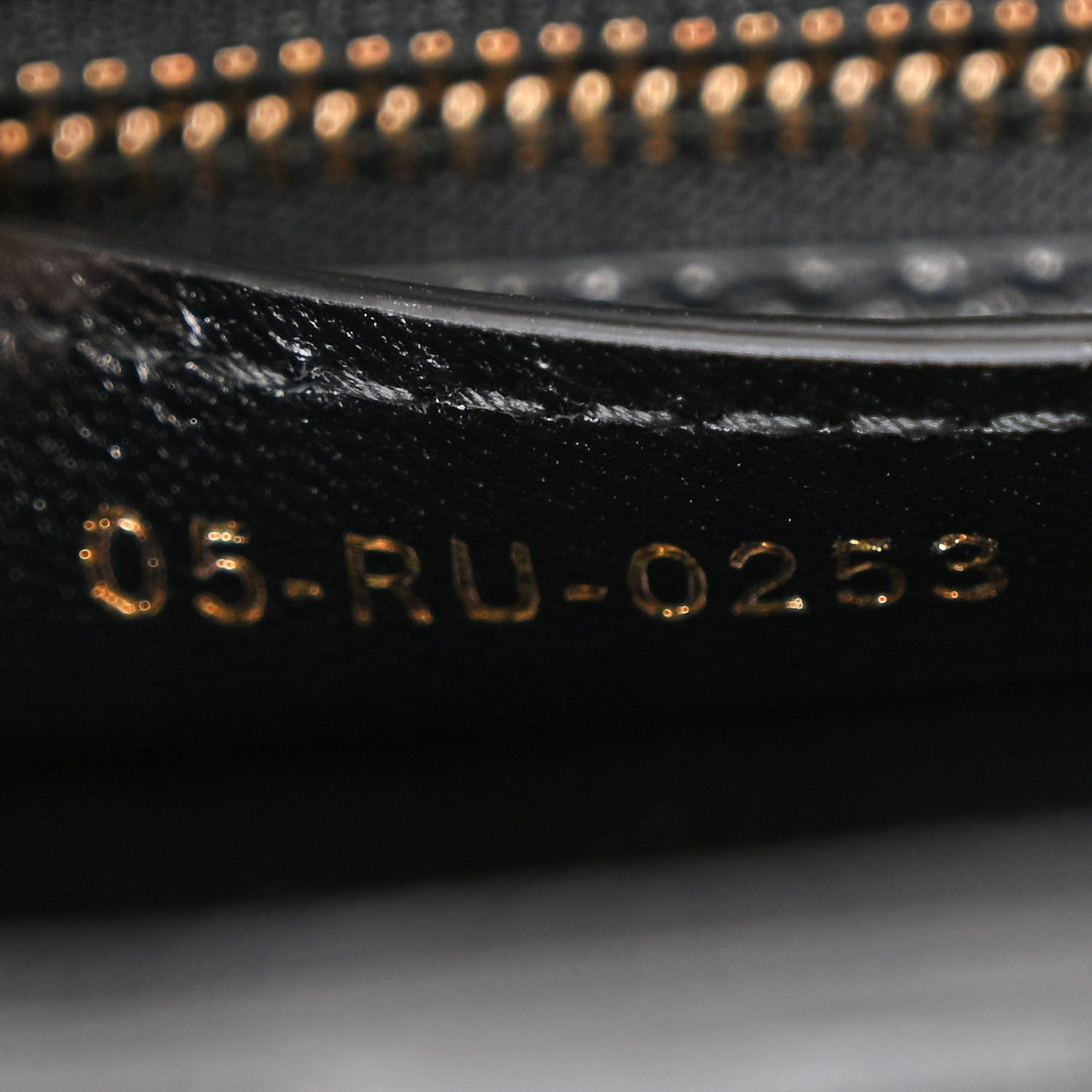 Crinkled Patent Lambskin Studded Saddle Bag With Strap Black