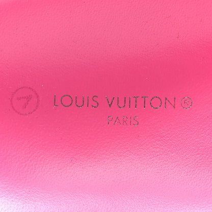 Louis Vuitton Calfskin Embossed Monogram Sunset Flat Comfort Mule 40 Rose Pop 8 of 8