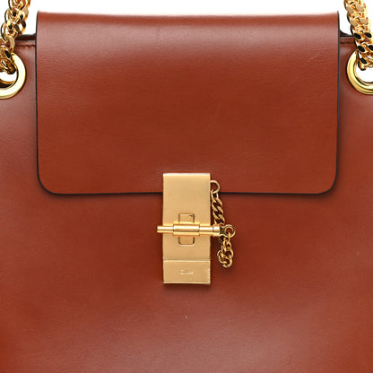Chloe Shiny Calfskin Medium Annie Shoulder Bag Whiskey 8 of 12