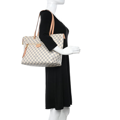Louis Vuitton Damier Azur Iena MM 2 of 12