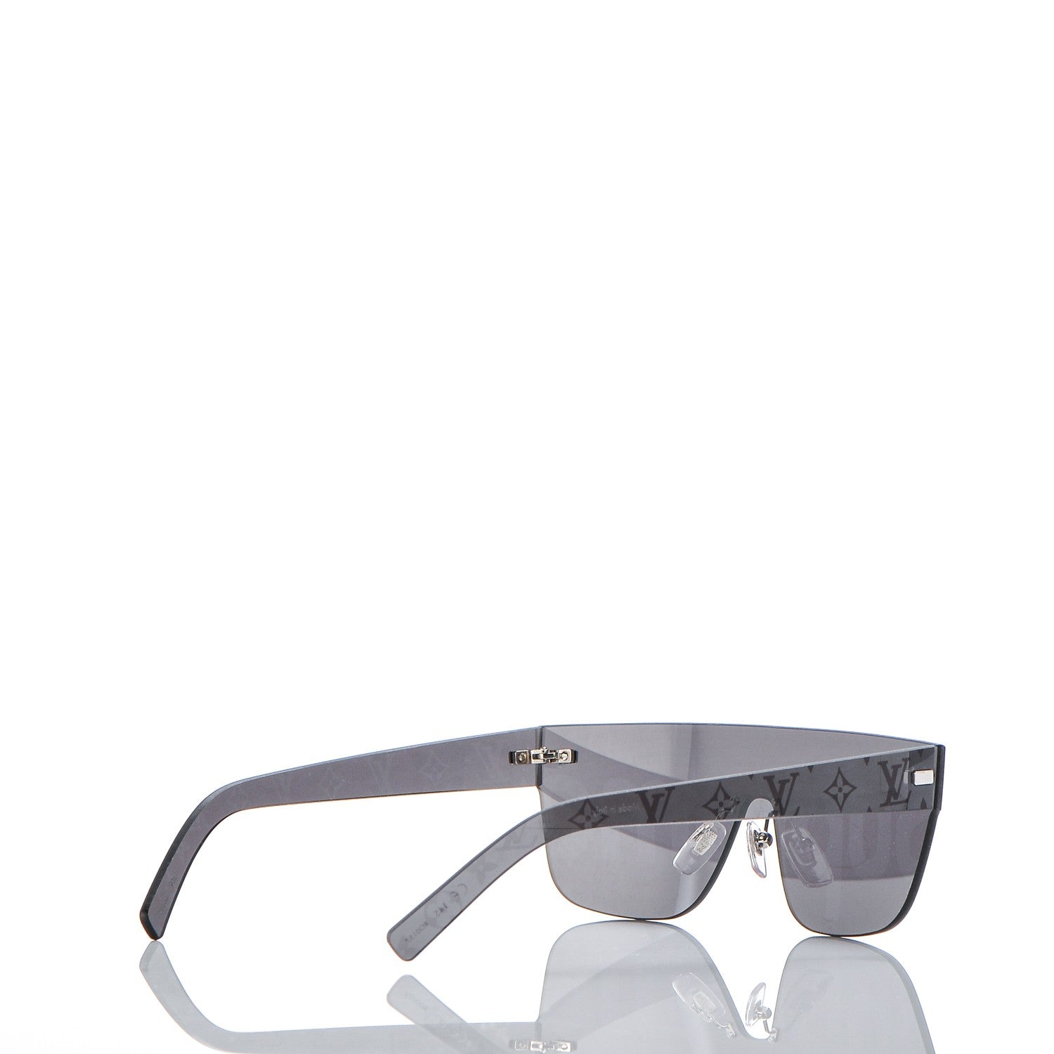 Louis Vuitton X SUPREME City Mask Sunglasses Black 4 of 7