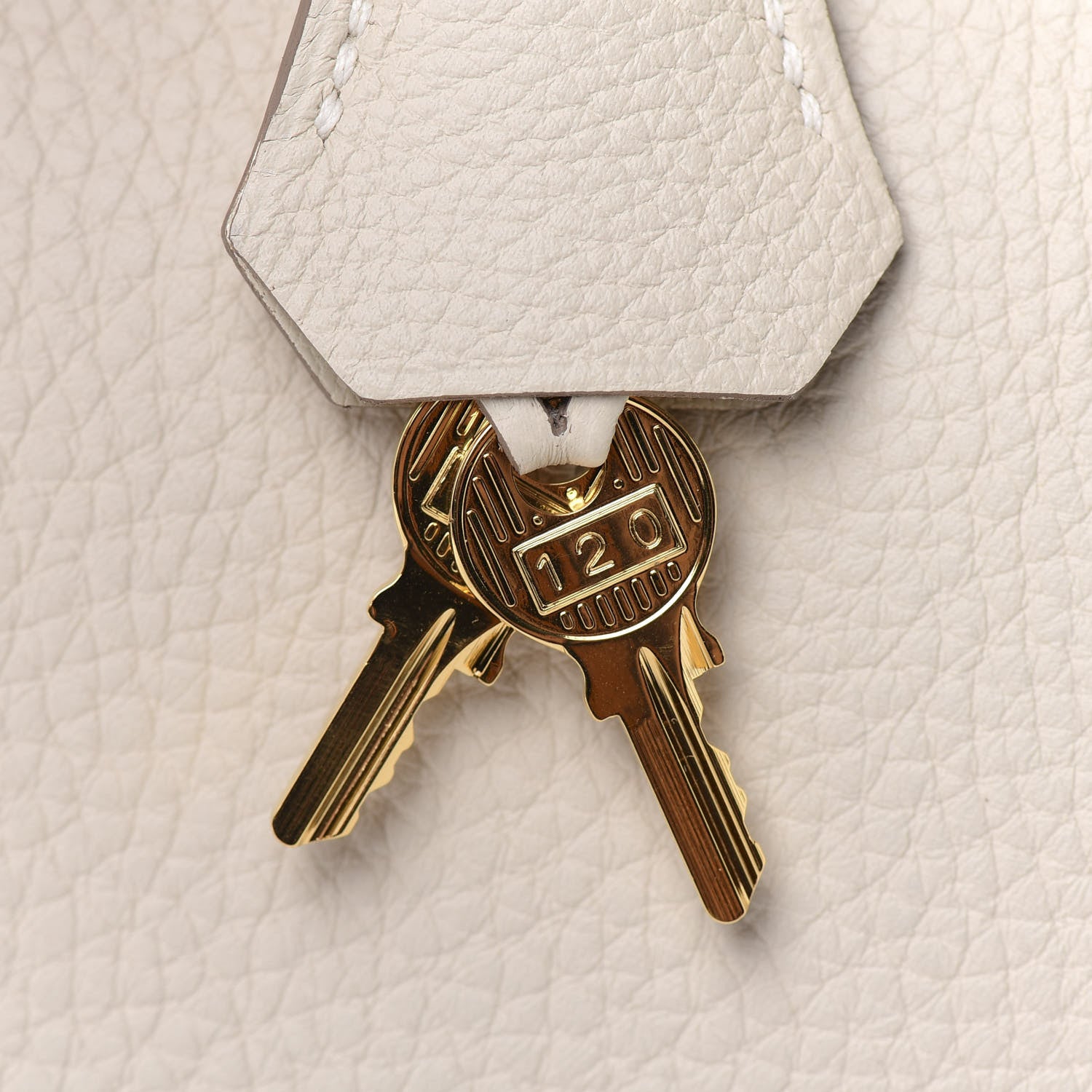 Hermes Taurillon Clemence Birkin 25 Craie 30 of 33