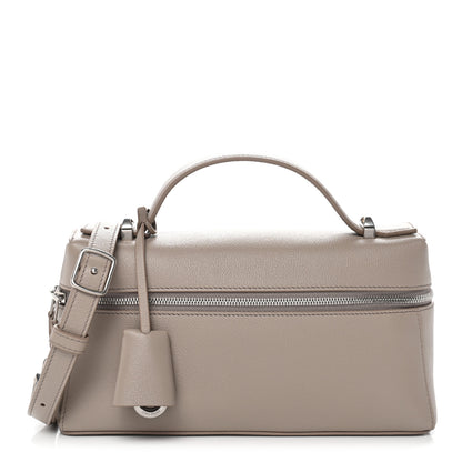 Loro Piana Linen Calfskin L23 Extra Bag Dove 1 of 9