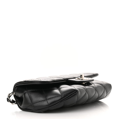 Chanel Calfskin Quilted CC Uniform Flap Belt Bag Black 3 of 10