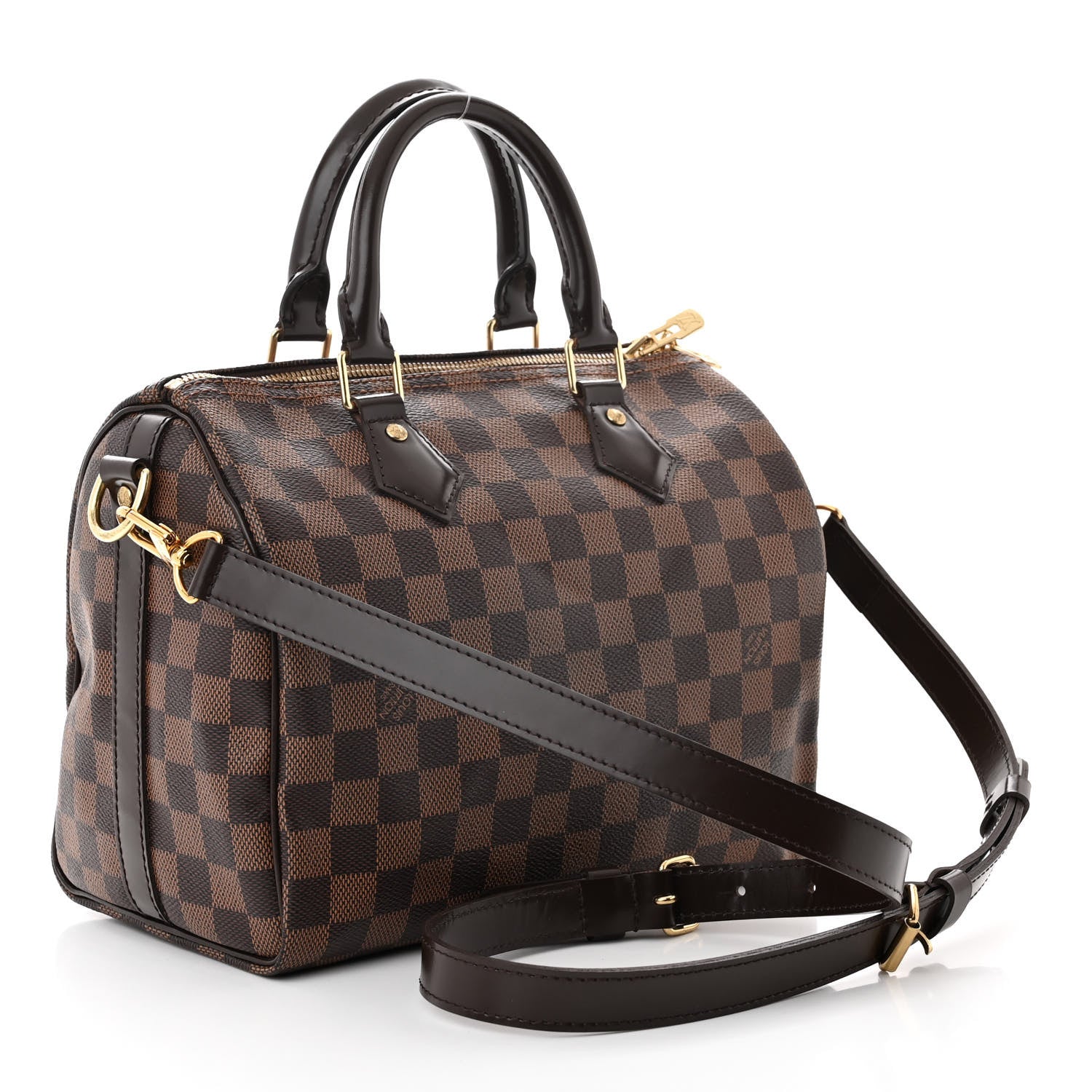 Louis Vuitton Damier Ebene Speedy Bandouliere 25 3 of 10
