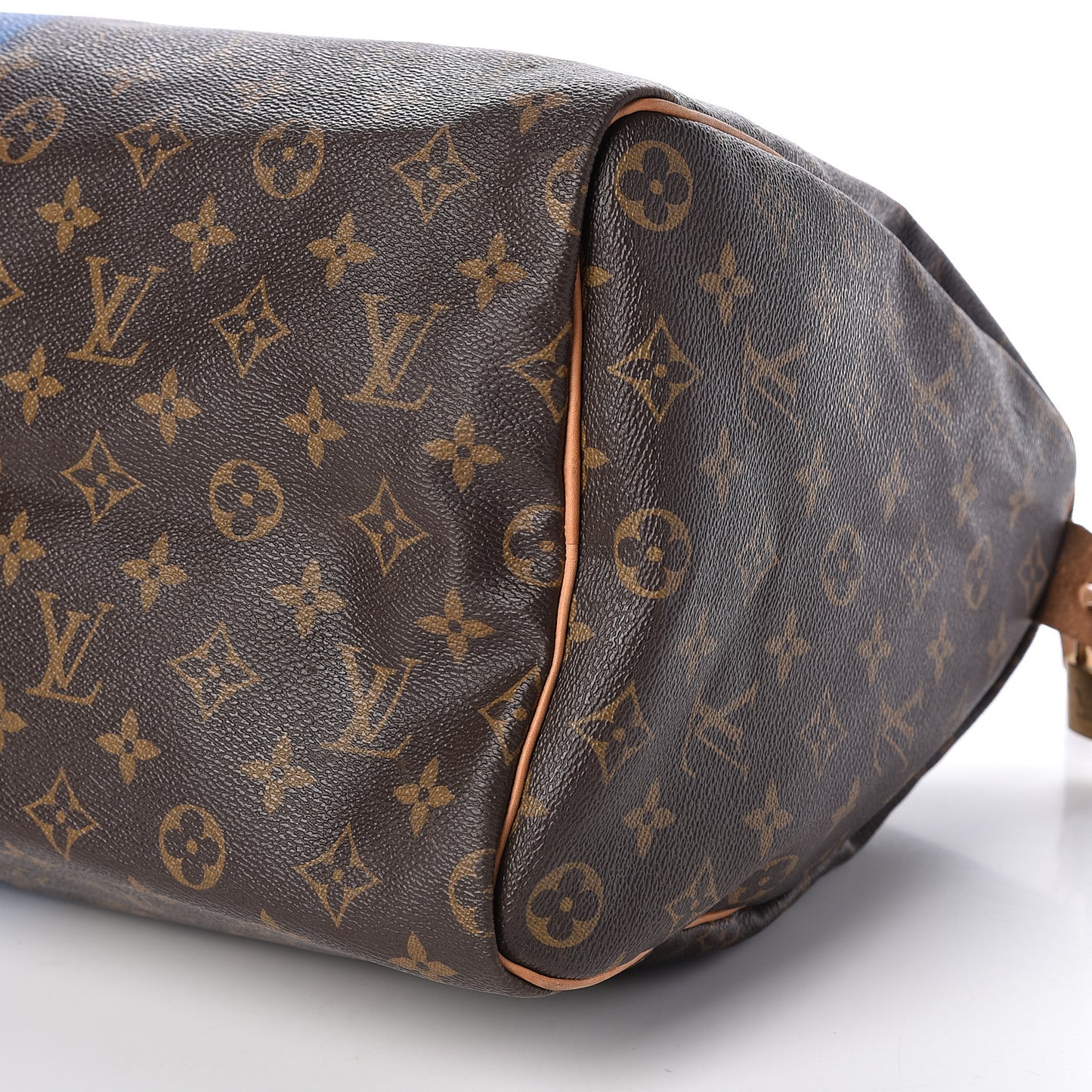 Monogram My LV Heritage Speedy 40 Blue de France Blue Clair