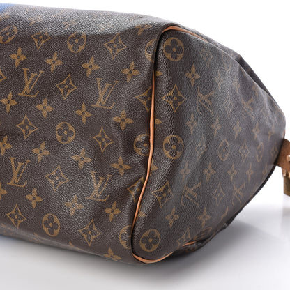 Louis Vuitton Monogram My LV Heritage Speedy 40 Blue de France Blue Clair 10 of 13