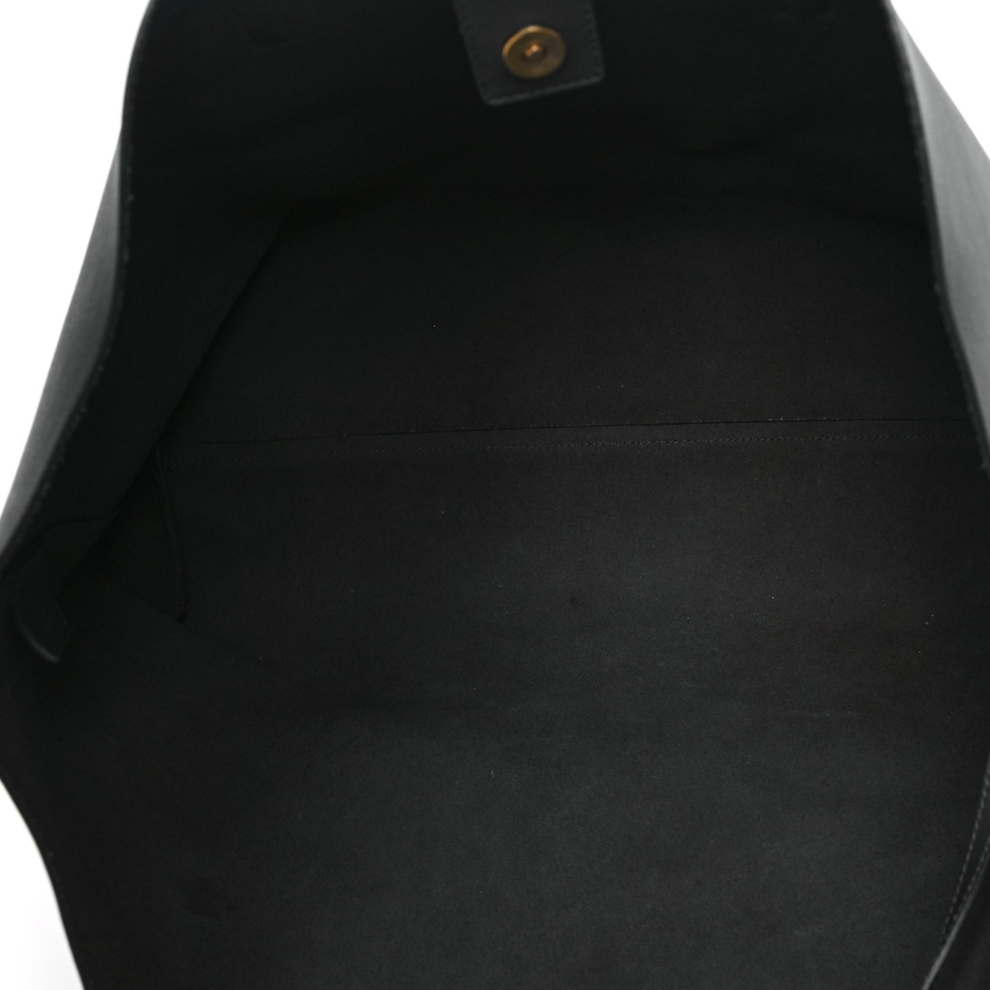 Calfskin Large Shopping Tote Coal