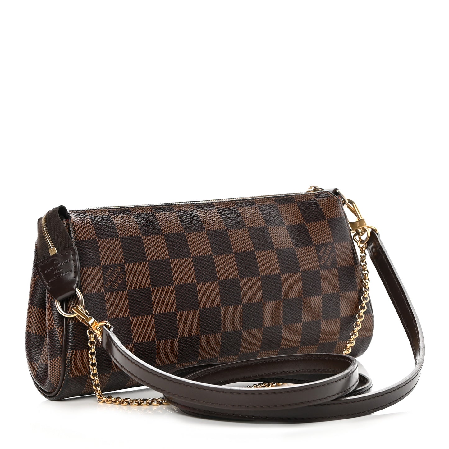Damier Ebene Eva Clutch