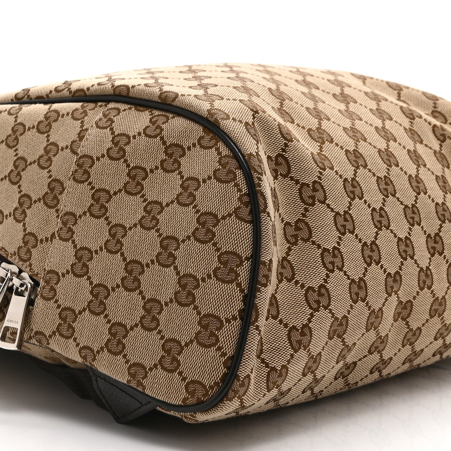 Gucci Monogram Travel Backpack Dark Brown 10 of 11
