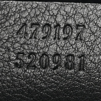 Gucci GG Supreme Monogram Medium Padlock Tote Black 7 of 14