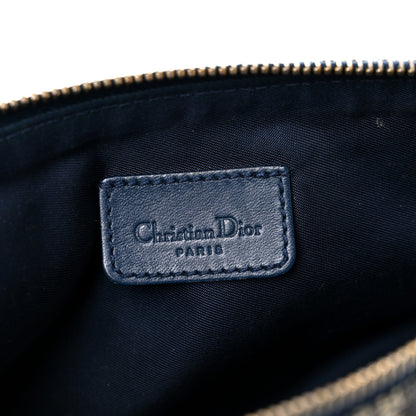 Christian Dior Monogram Mini Saddle Pochette Navy 6 of 20