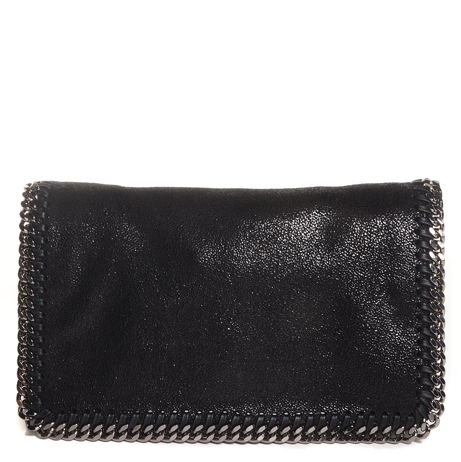 Stella McCartney Faux Leather Shaggy Deer Falabella Crossbody Bag Black 1 of 9