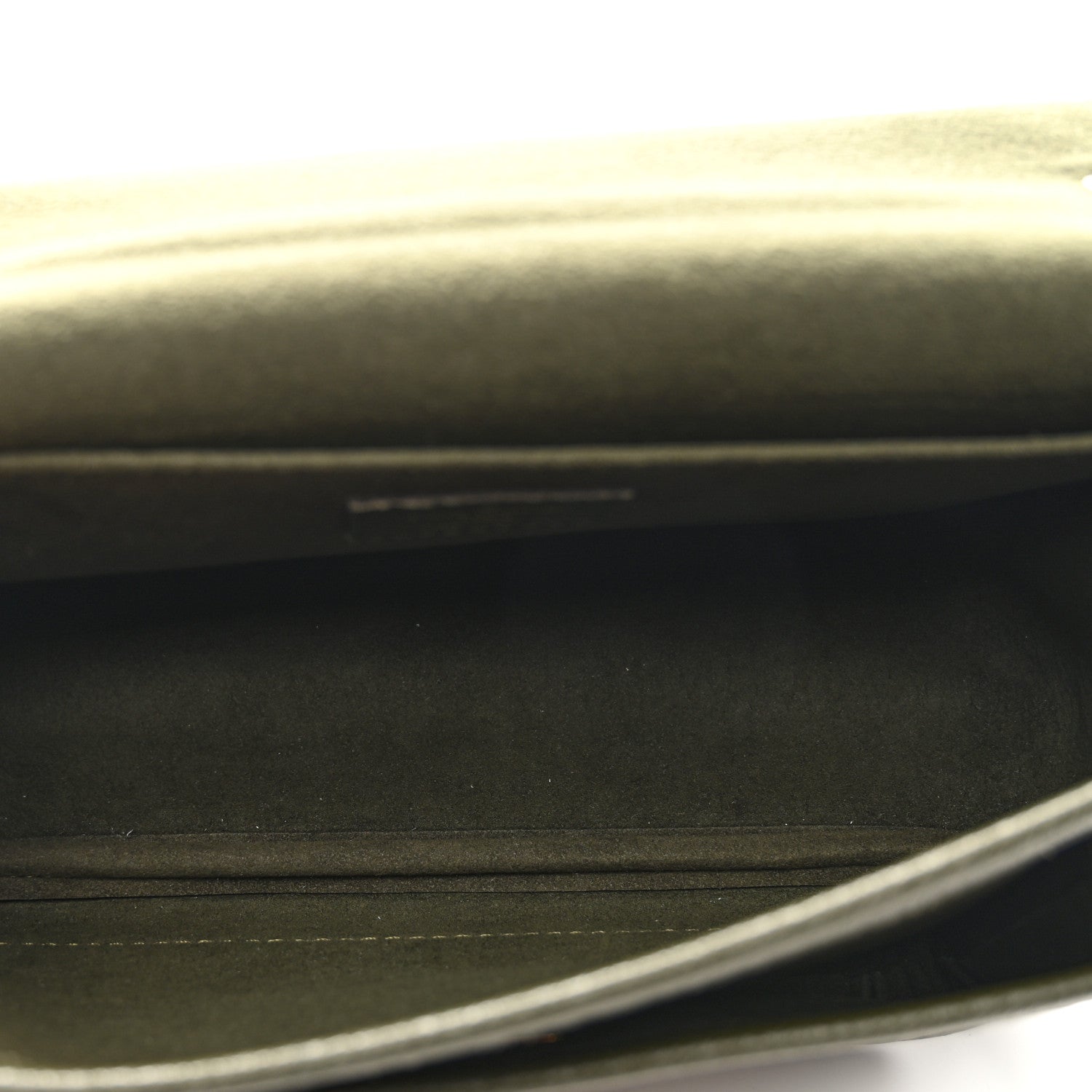 Louis Vuitton Grained Calfskin Lockme Chain Bag PM Kaki 5 of 9