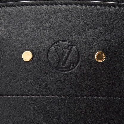 Louis Vuitton Calfskin City Steamer MM Black 10 of 10