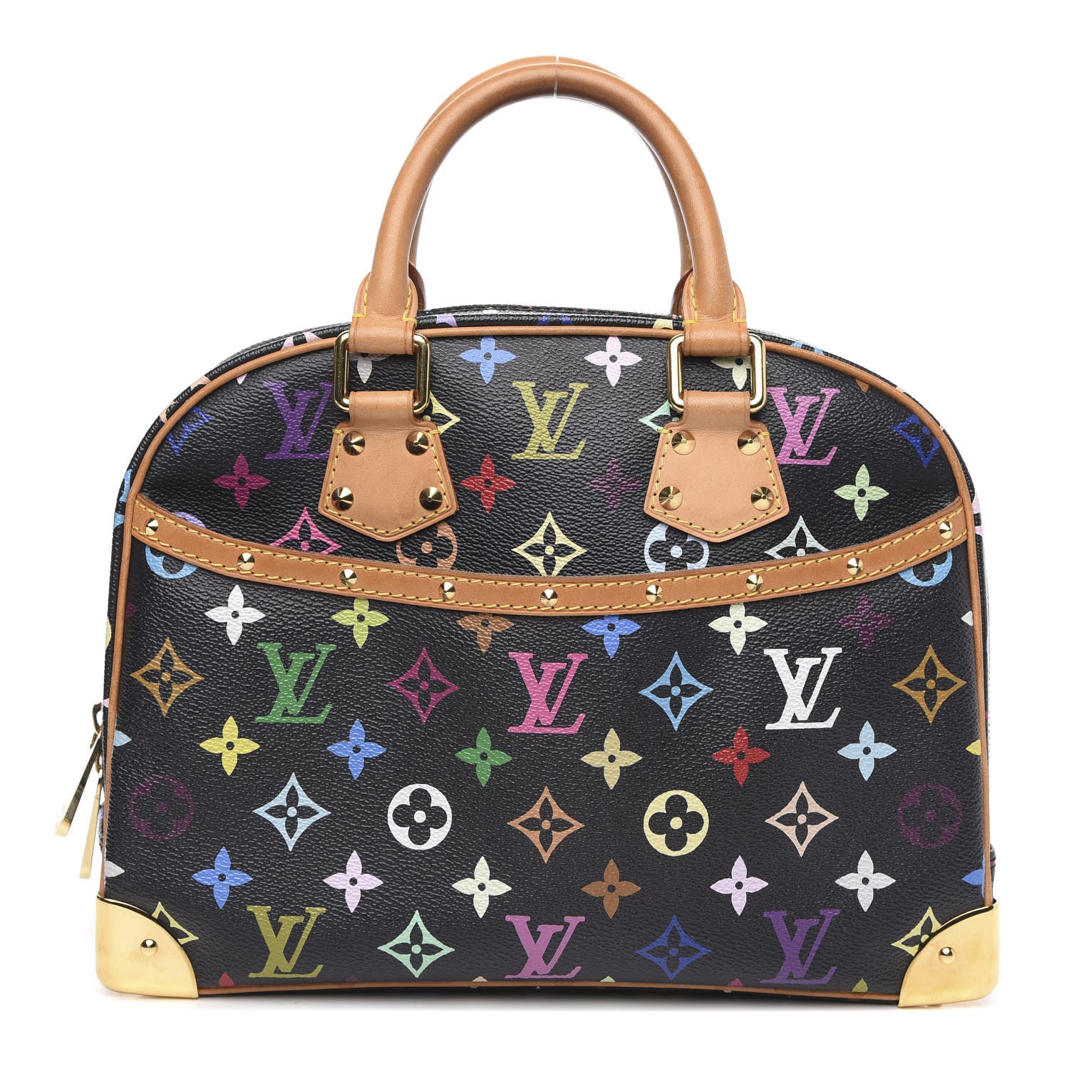 Louis Vuitton Monogram Multicolor Trouville Black 1 of 11