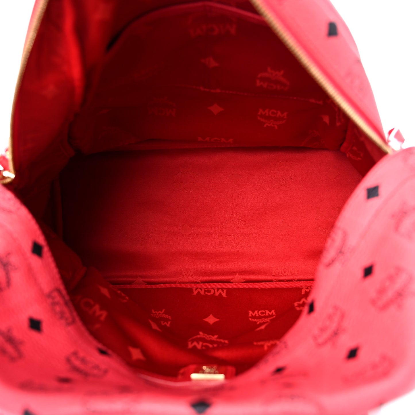 Visetos Medium Sprinkle Stud Stark Backpack Corail
