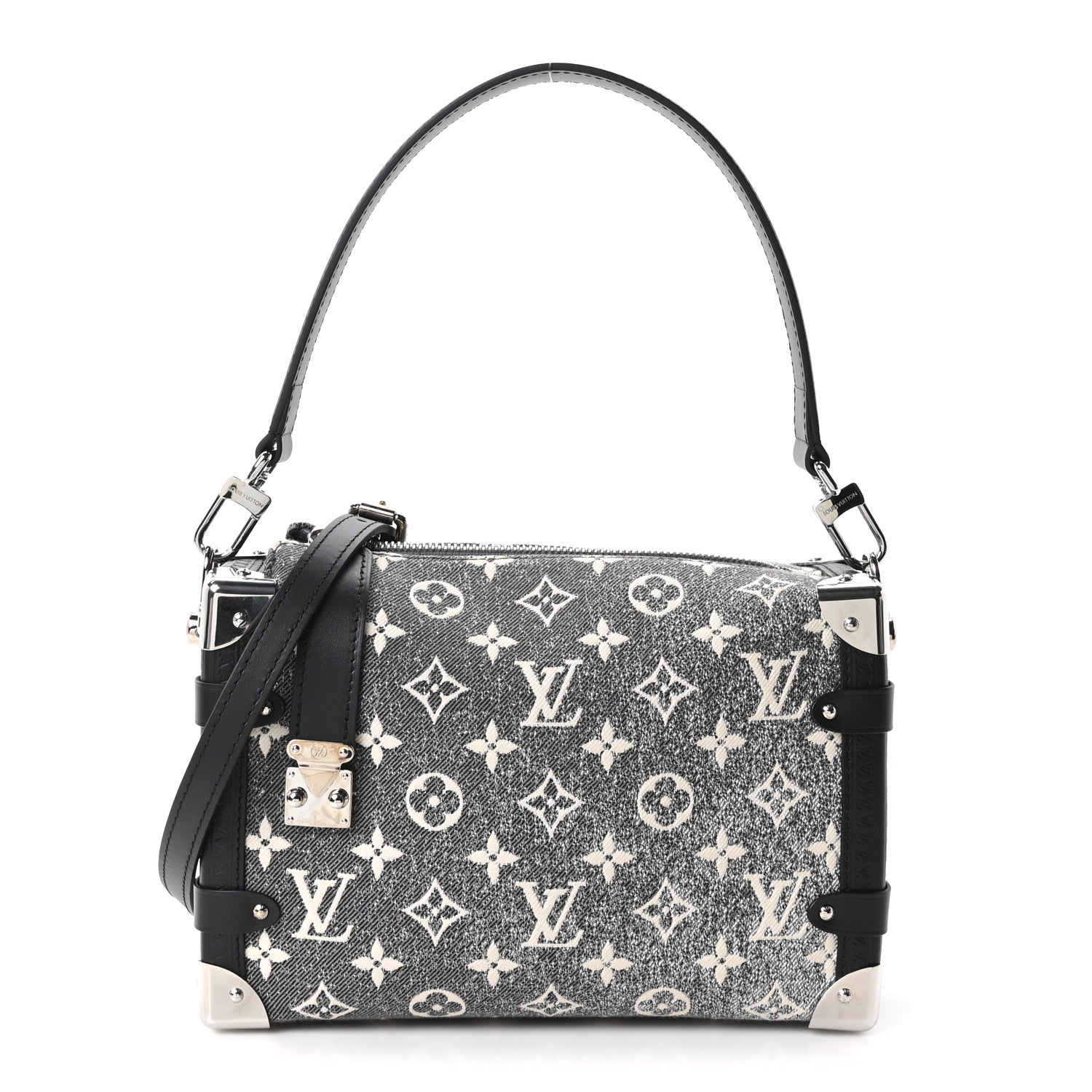 Louis Vuitton Monogram Jacquard Denim Side Trunk Grey 1 of 9