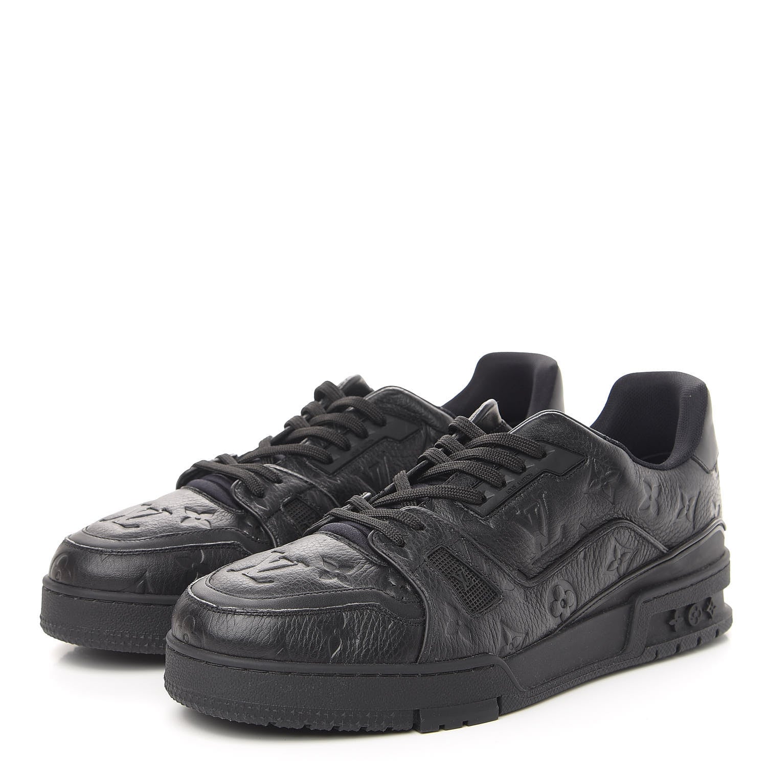 Louis Vuitton Empreinte LV Trainer Sneaker 9.5 Black 3 of 10