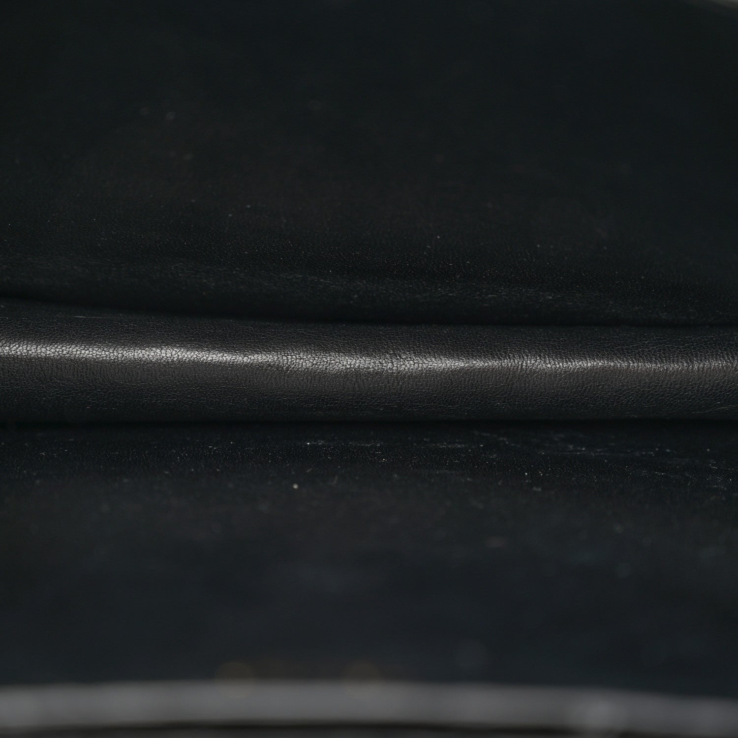 Celine Snakeskin Medium Classic Box Flap Bag Black 5 of 13