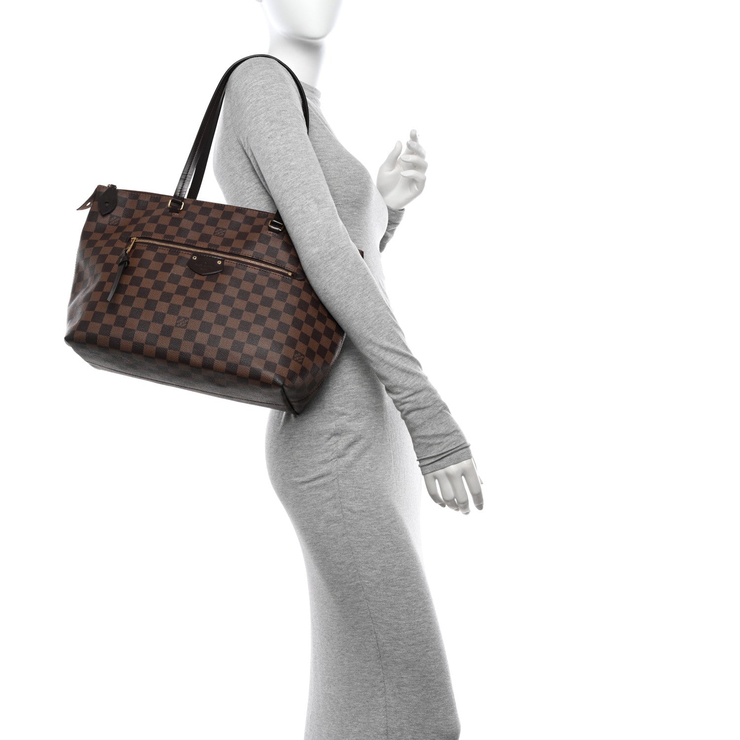 Louis Vuitton Damier Ebene Iena MM 2 of 9