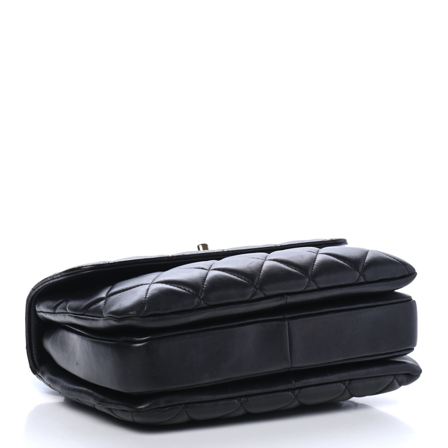 Chanel Lambskin Quilted Small Trendy CC Dual Handle Flap Bag Black 3 of 4