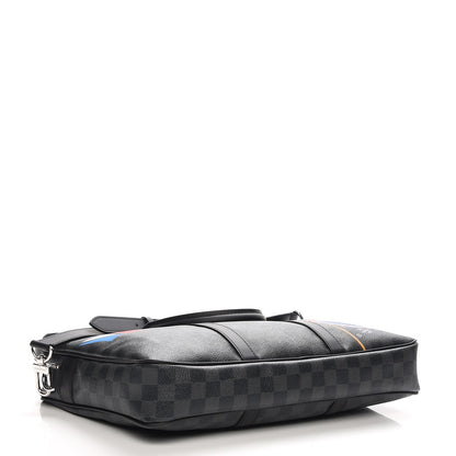 Louis Vuitton Damier Graphite Porte-Documents Voyage PM 5 of 11